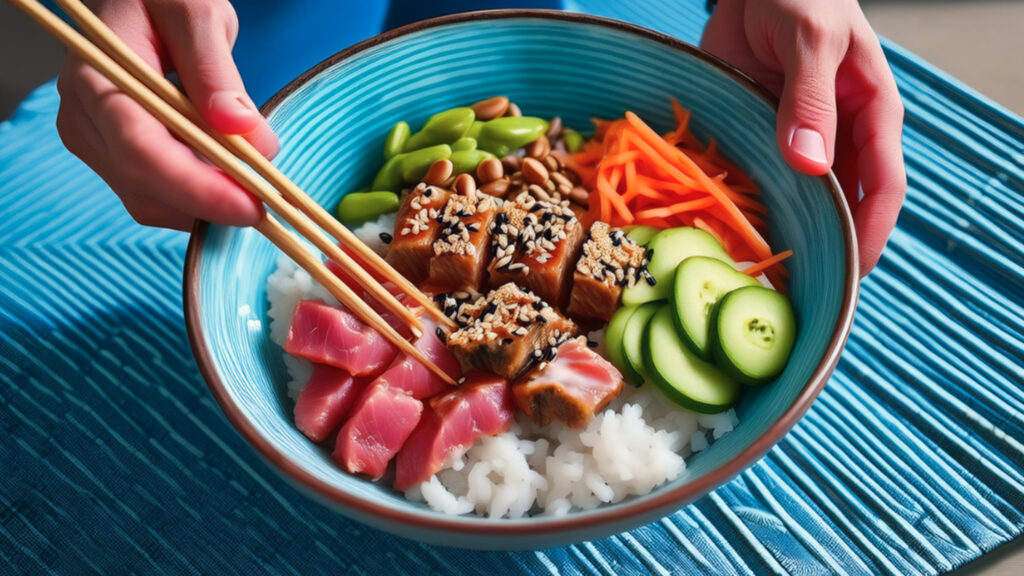 Teriyaki Tuna Pokel bowl