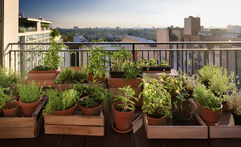 Top Balcony Plants for Urban Gardening: Grow Your Own Fresh Produce and Herbs