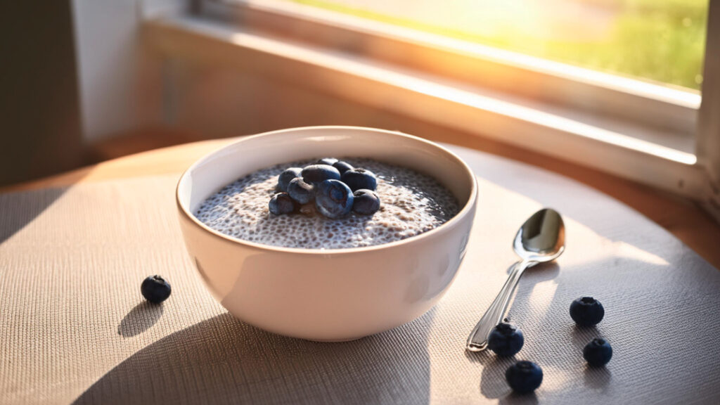 Blueberry Chia Pudding