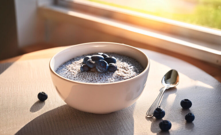 Blueberry Chia Pudding