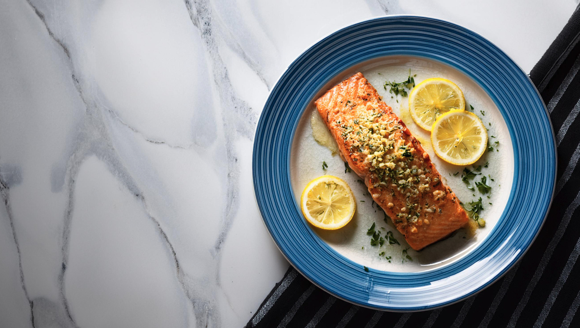 Baked Lemon Garlic Salmon