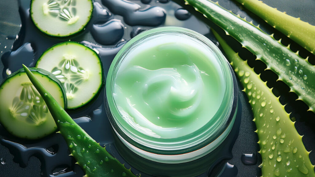 Aloe Vera and Cucumber Face Mask